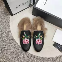 zapatos gucci et loisirs multisports en cuir mujer outdoo slippers electric rust peony